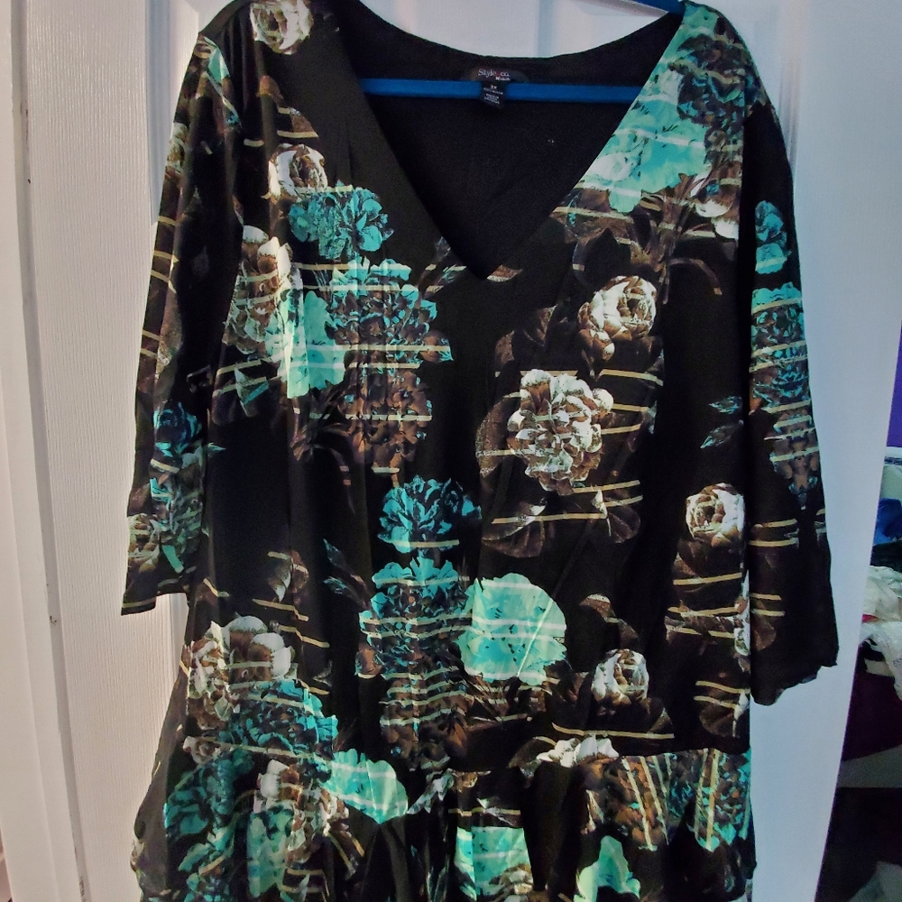 Plus size Style & Co blouse